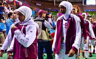 Kataro moterų rinktinė dėl FIBA draudimo dėvėti hidžabus paliko Azijos žaidynes